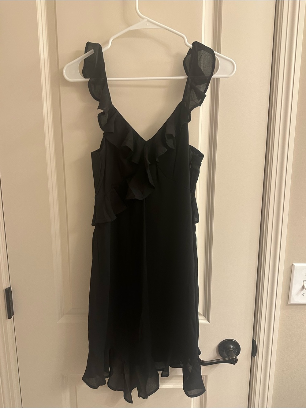 Abercrombie Asymmetrical Ruffle Mini Dress | NWOT